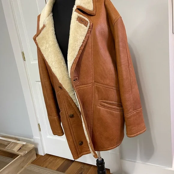 Vintage Mens Shearling - Picture 3 of 7
